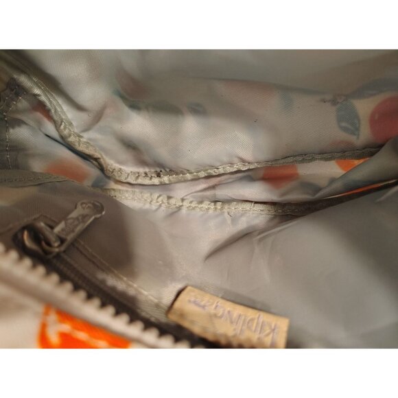 Kipling Fruit Design Crossbody Purse Bag, Lemon Orange Yellow Pink Fruit Spring - Picture 4 of 4